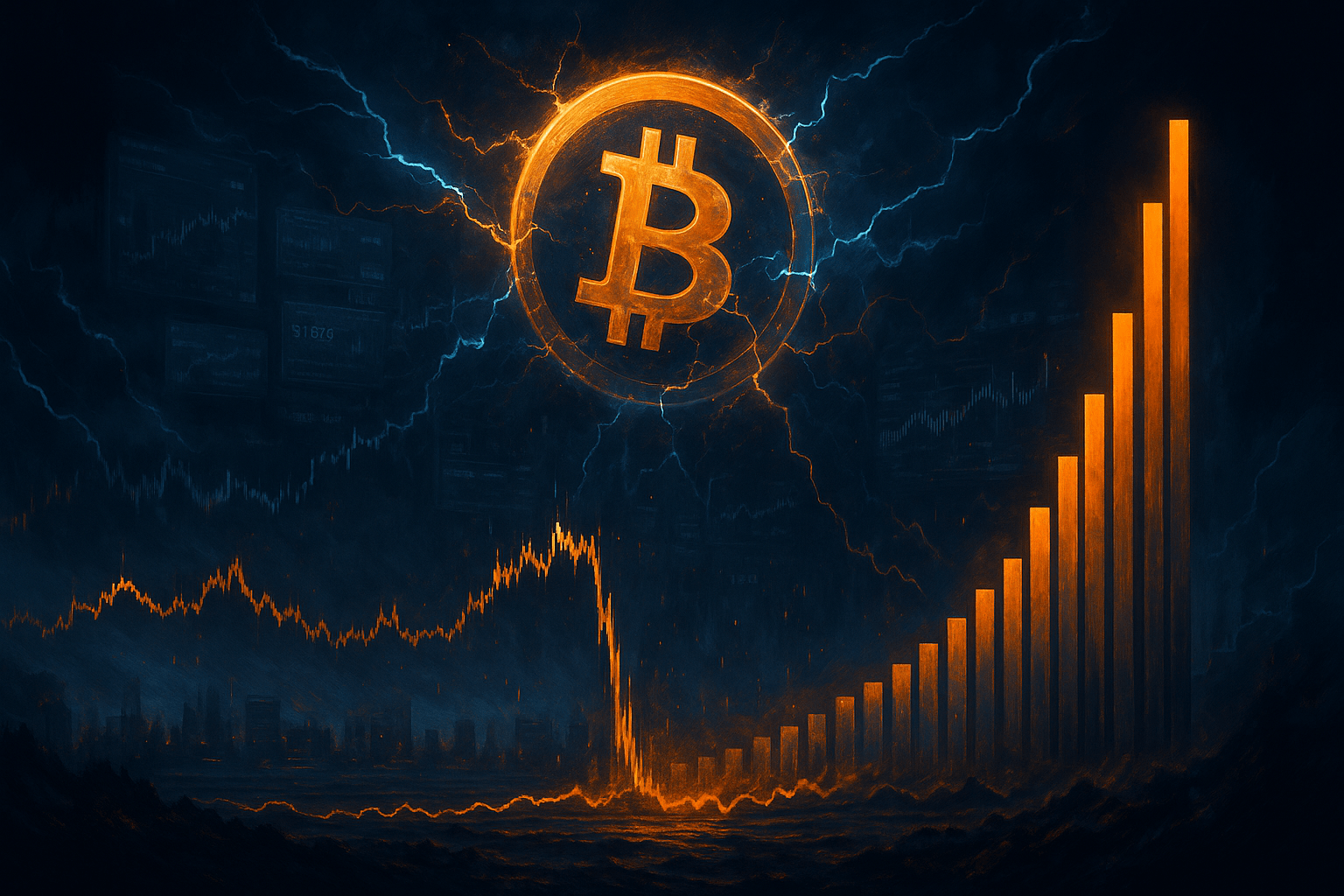 Bitcoin Open Interest रिकॉर्ड स्तर पर, कीमत फिर से हुई $115,000 तक गिरावट क्योंाएं?